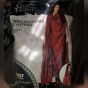 Game of Thrones Red Woman Melisandre costume cosplay cloak nip spirit halloween